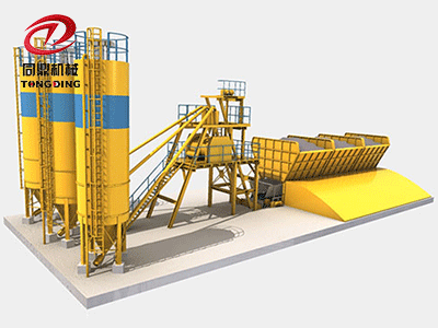 TD-HZS50 Concrete Mixing Plant