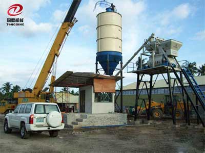 TD-HZS35 Concrete Mixing Plant
