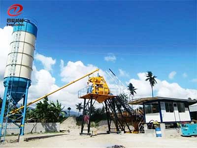 TD-HZS25 Concrete Mixing Plant