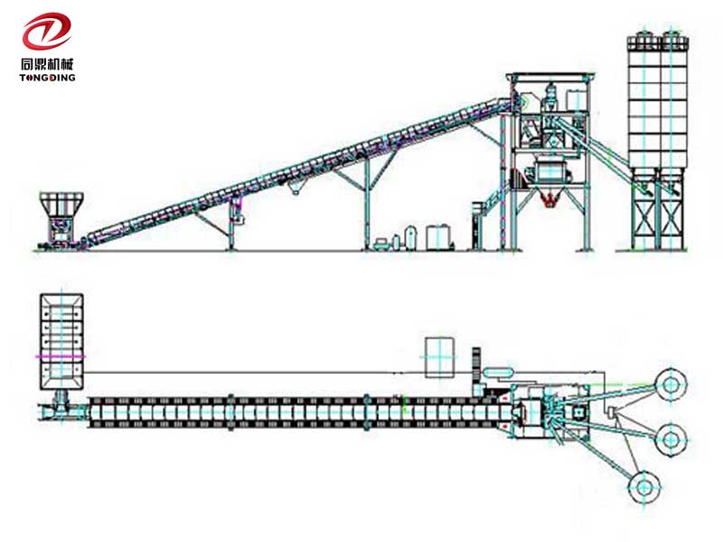 TD-HZS90 Concrete Mixing Plant