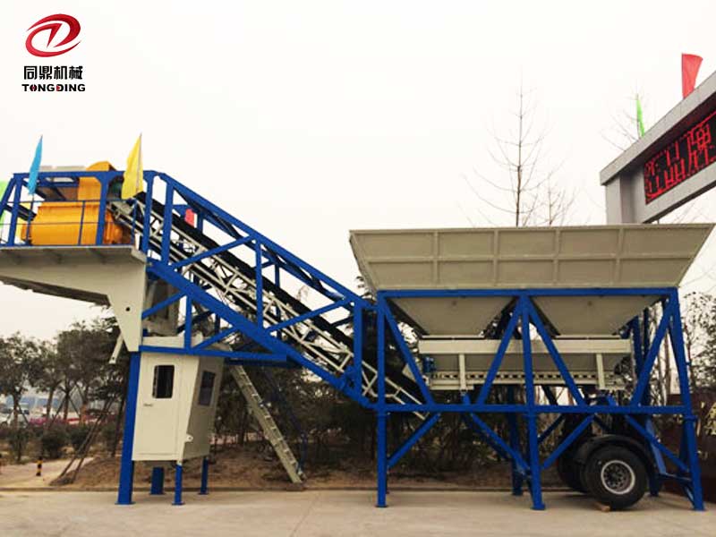 TD-UTM-40 Mobile Concrete Batching Plant