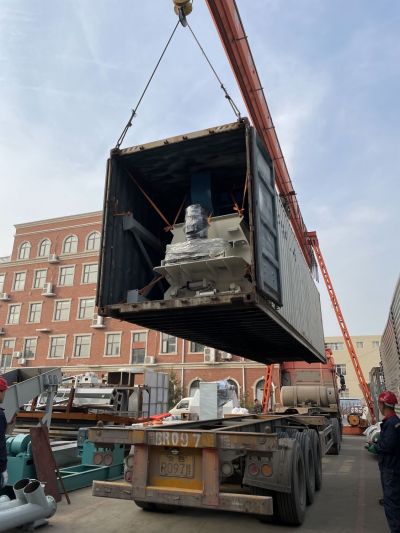 Tongding machinery for shipping to Colombia